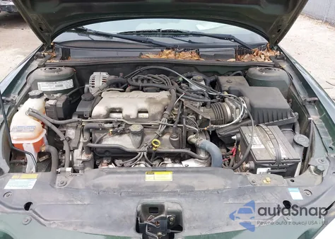 2000 Pontiac Grand Am Se1 из США, поврежденный, VIN 1G2NF52E7YC523668